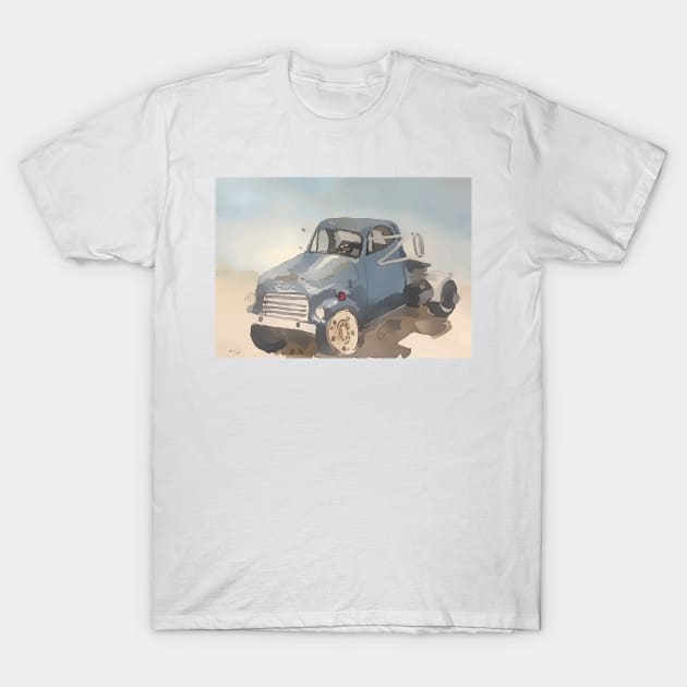 Antique GMC Truck, in Albuquerque New Mexico T-Shirt by WelshDesigns